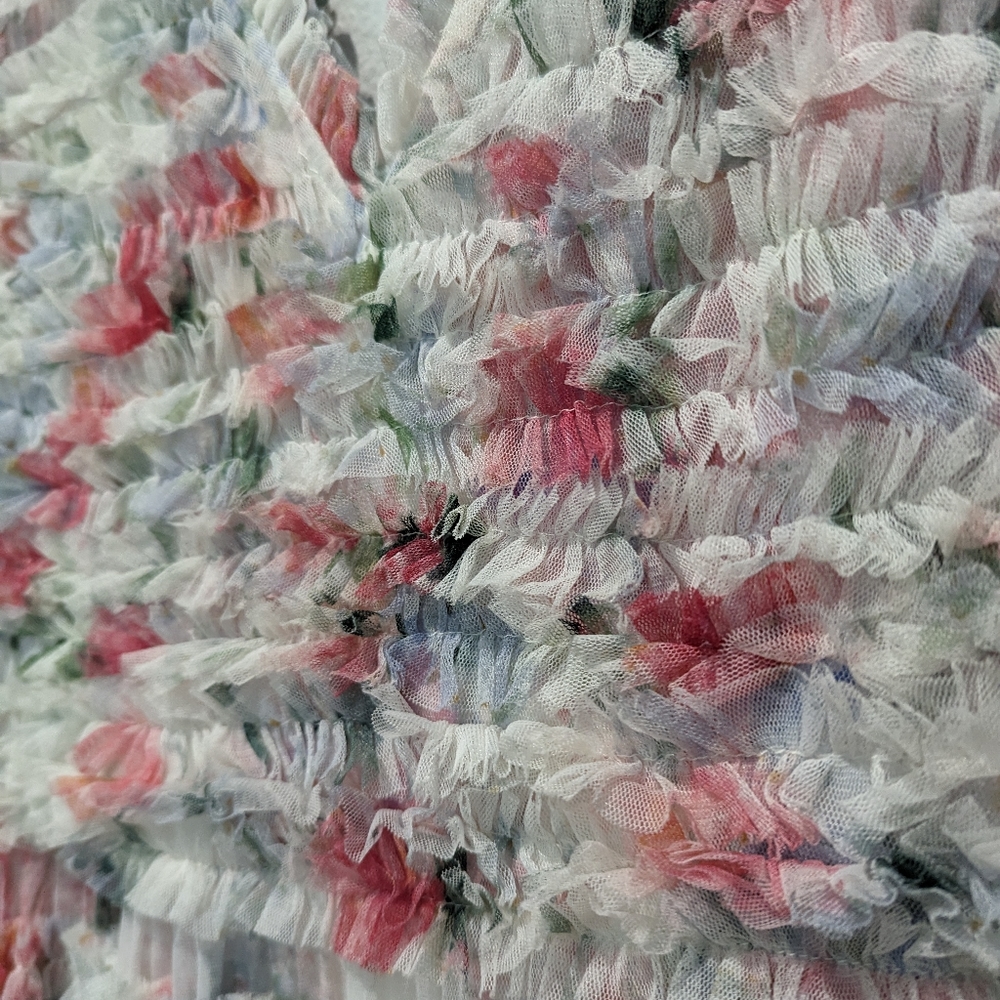 Needle & Thread Sweet Posy V-Neck Ruffle Gown - Picture 6 of 8